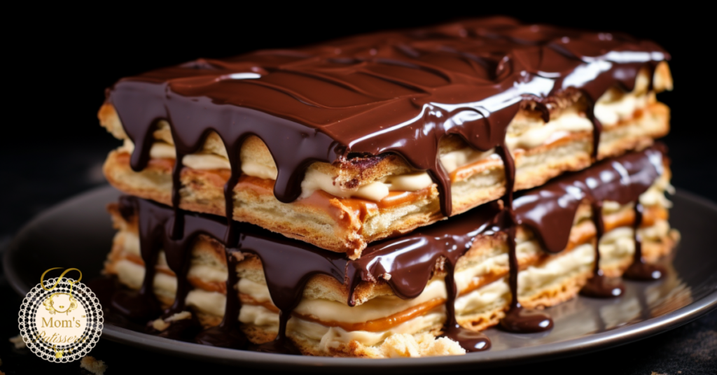 Mouth Watering Chocolate Eclairs Cake - MangoGhunti - Chocolate Eclair Cake Recipe